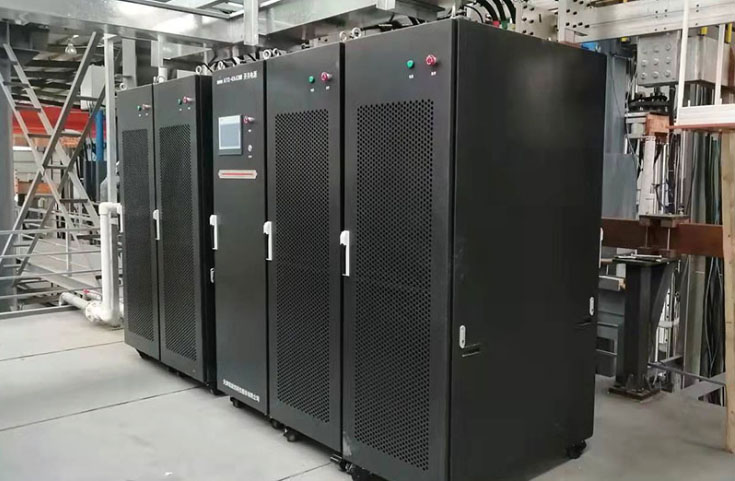 电弧炉电源应用现场50V 2MW